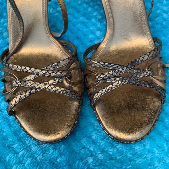 Cole Haan strapped Heels size 8 - Picture 6 of 7